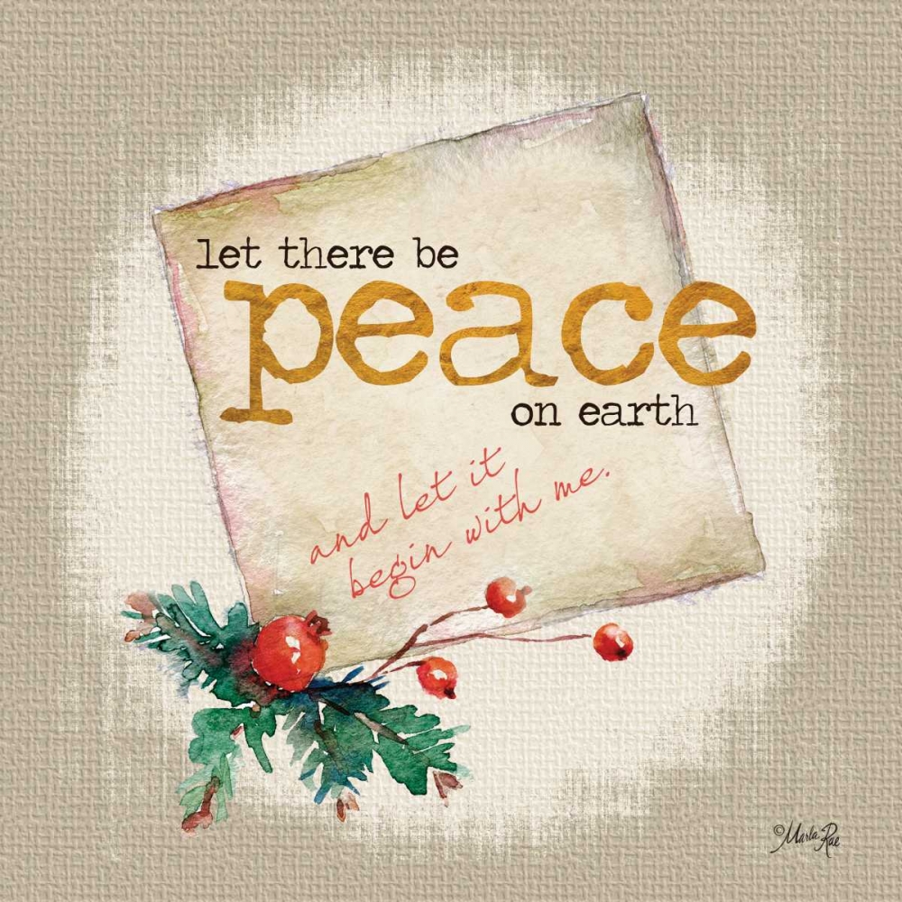Peace on Earth art print by Marla Rae for $57.95 CAD