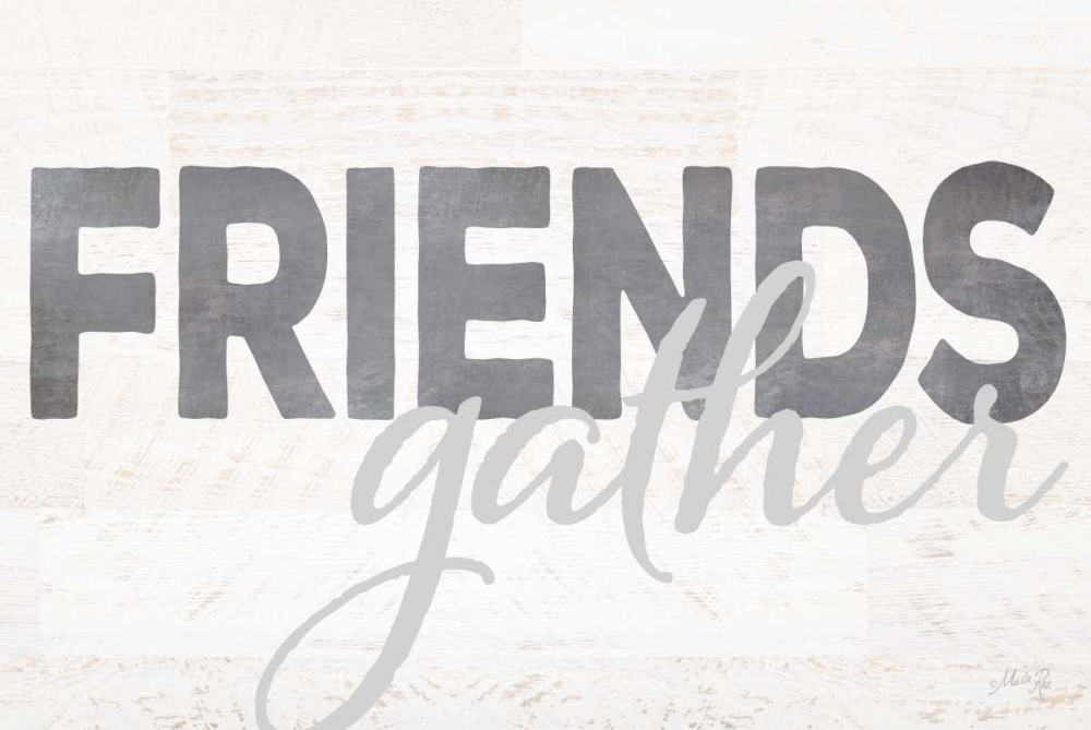 Friends Gather art print by Marla Rae for $57.95 CAD