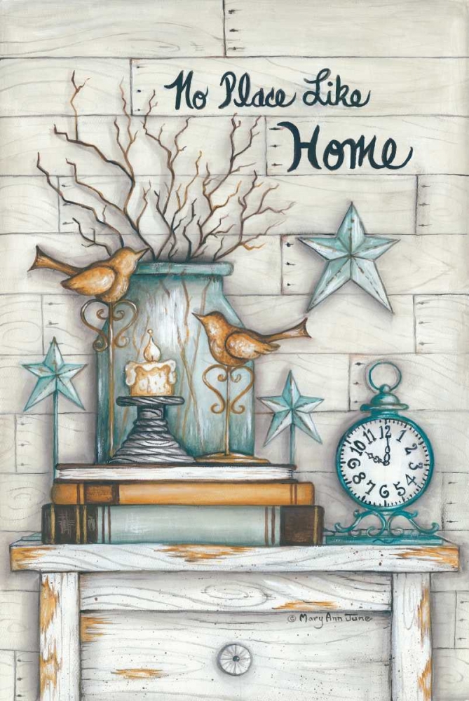 No Place Like Home art print by Mary Ann June for $57.95 CAD
