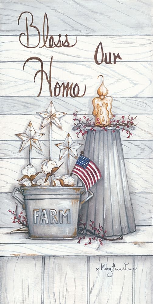 Bless Our Home art print by Mary Ann June for $57.95 CAD