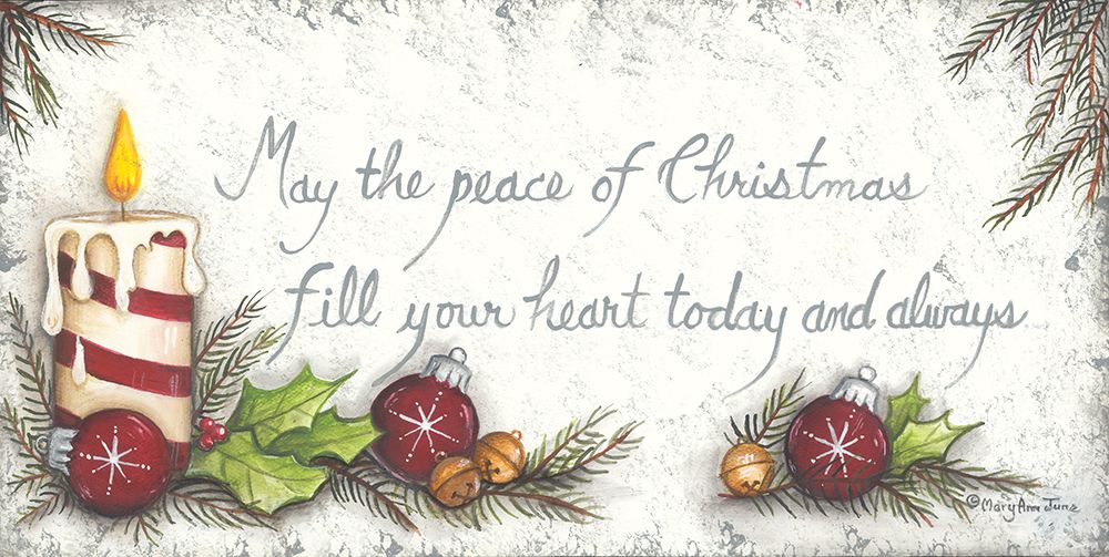 The Peace of Christmas art print by Mary Ann June for $57.95 CAD