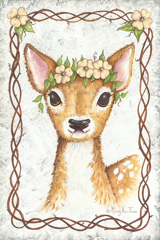 Deer art print by Mary Ann June for $57.95 CAD