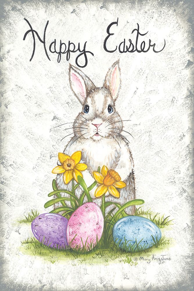 Easter Bunny art print by Mary Ann June for $57.95 CAD