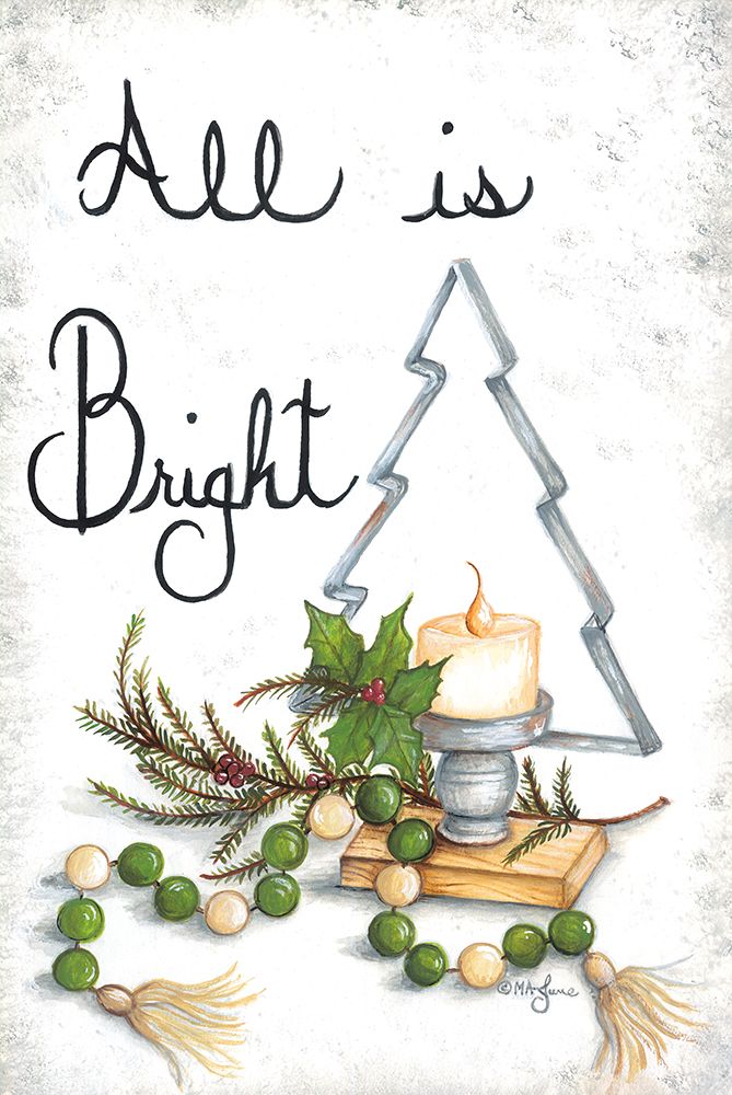 All is Bright art print by Mary Ann June for $57.95 CAD