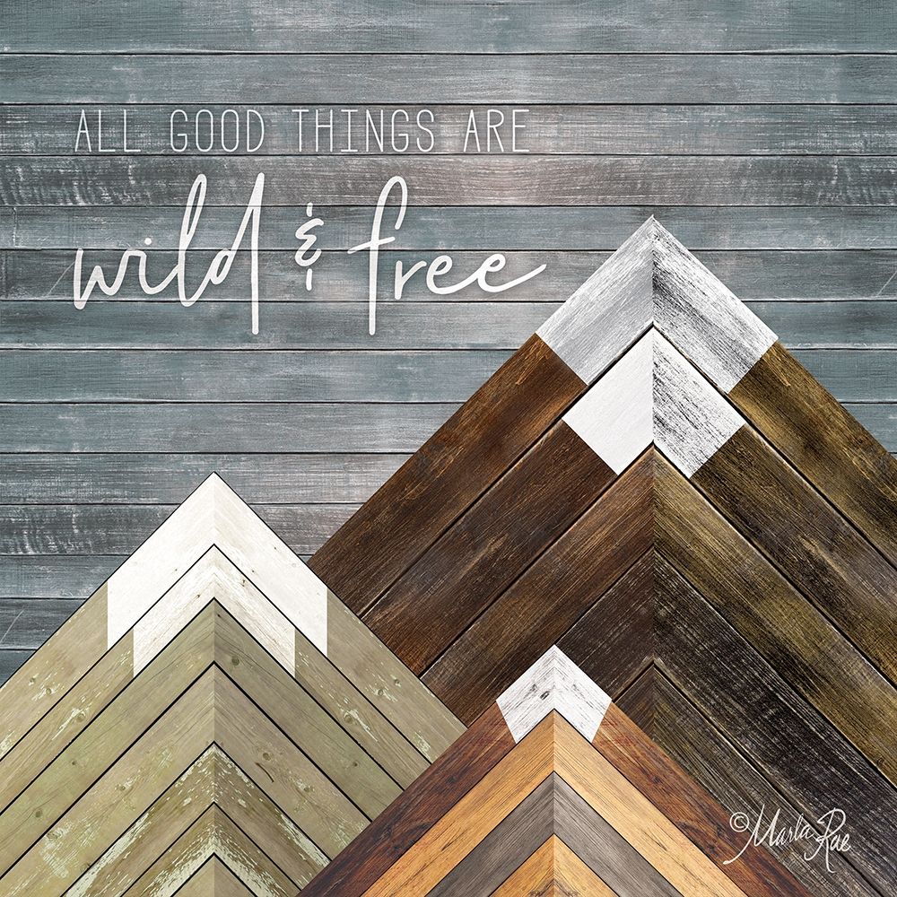 Wild and Free art print by Marla Rae for $57.95 CAD