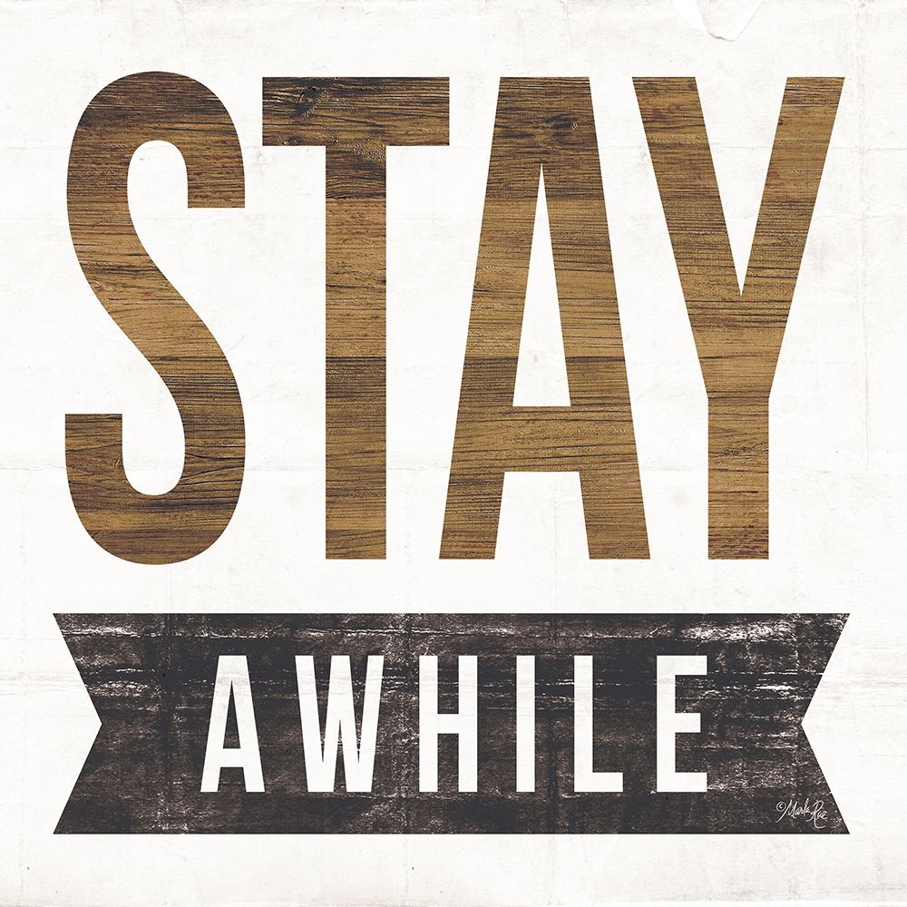 Stay Awhile art print by Marla Rae for $57.95 CAD