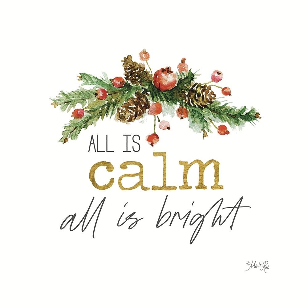 All is Calm     art print by Marla Rae for $57.95 CAD