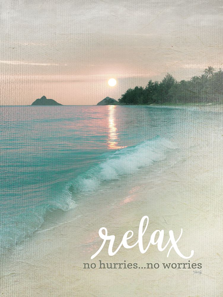 Relax at the Beach art print by Marla Rae for $57.95 CAD