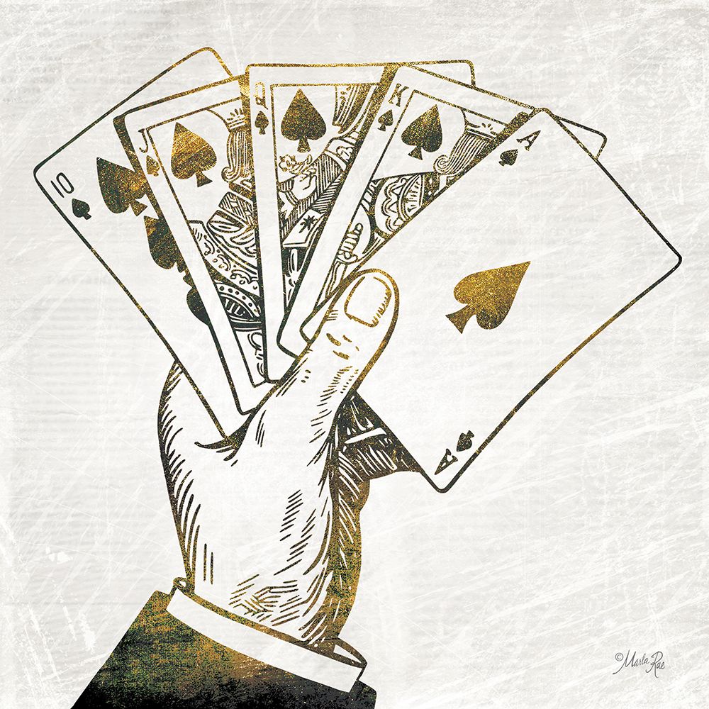 Royal Flush art print by Marla Rae for $57.95 CAD