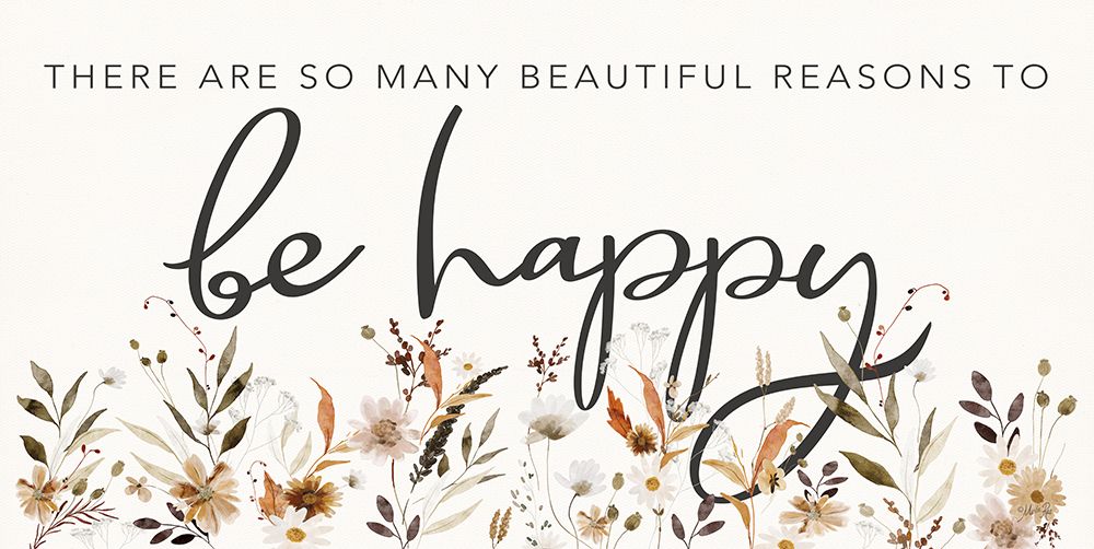 Be Happy art print by Marla Rae for $57.95 CAD