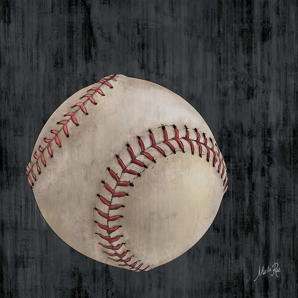 Baseball art print by Marla Rae for $57.95 CAD