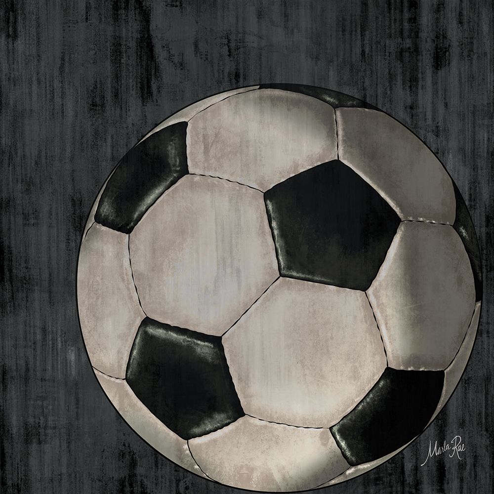 Soccer art print by Marla Rae for $57.95 CAD