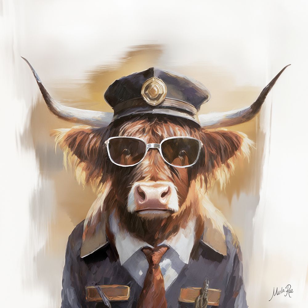 Highland Security art print by Marla Rae for $57.95 CAD