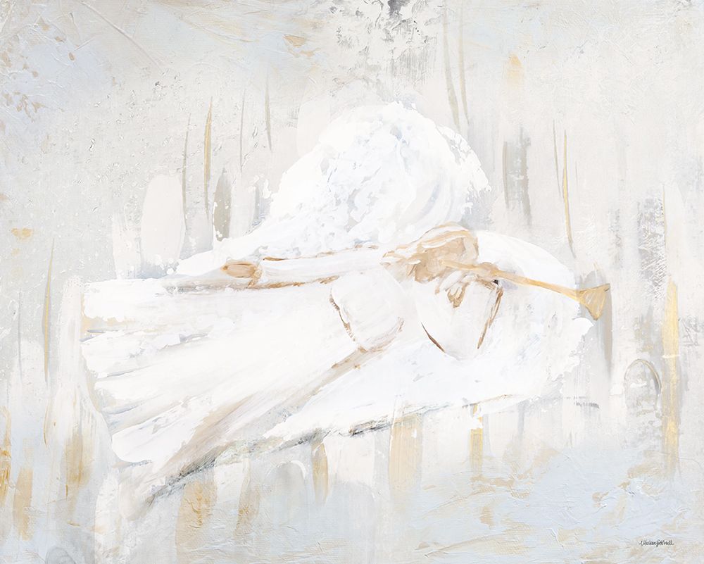 Nativity Angel I art print by Mackenzie Kissell for $57.95 CAD