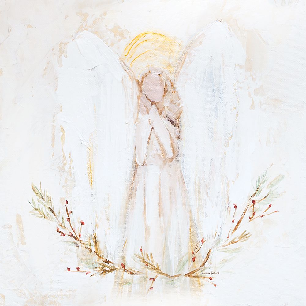Ivory Angel art print by Mackenzie Kissell for $57.95 CAD