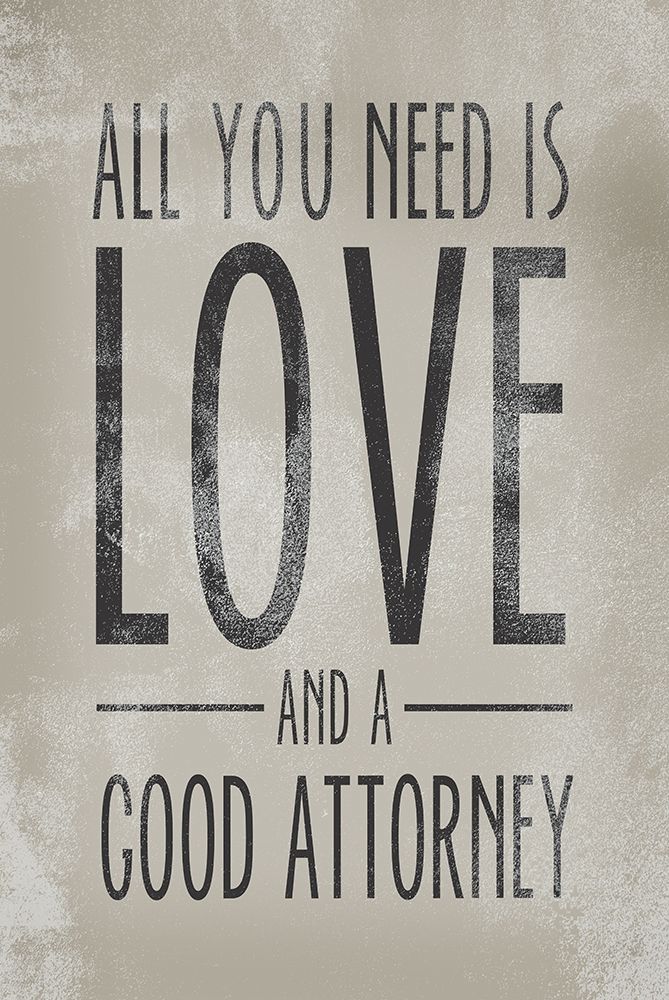 Love and a Good Attorney   art print by Misty Michelle for $57.95 CAD