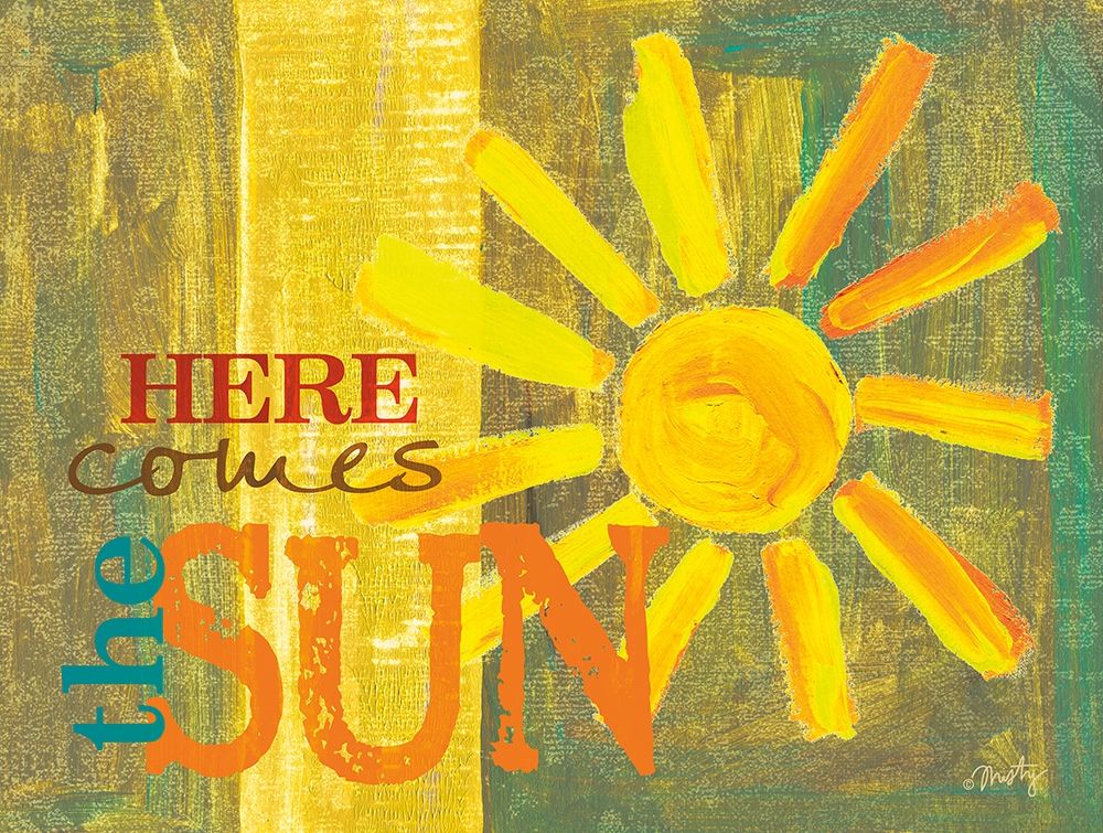 Here Comes the Sun art print by Misty Michelle for $57.95 CAD
