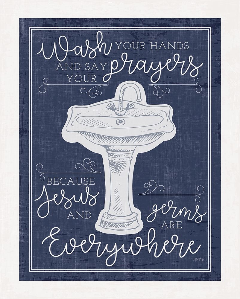 Wash Your Hands    art print by Misty Michelle for $57.95 CAD