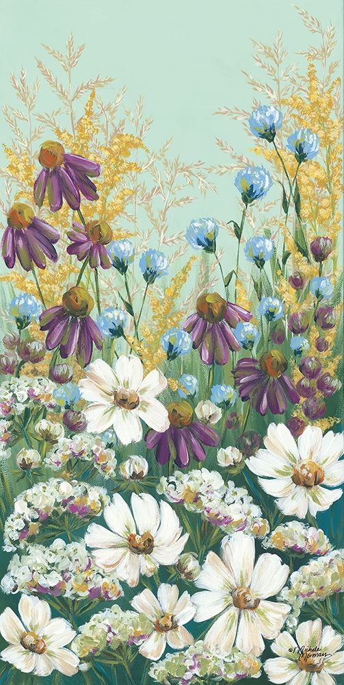 Floral Field Day art print by Michele Norman for $57.95 CAD