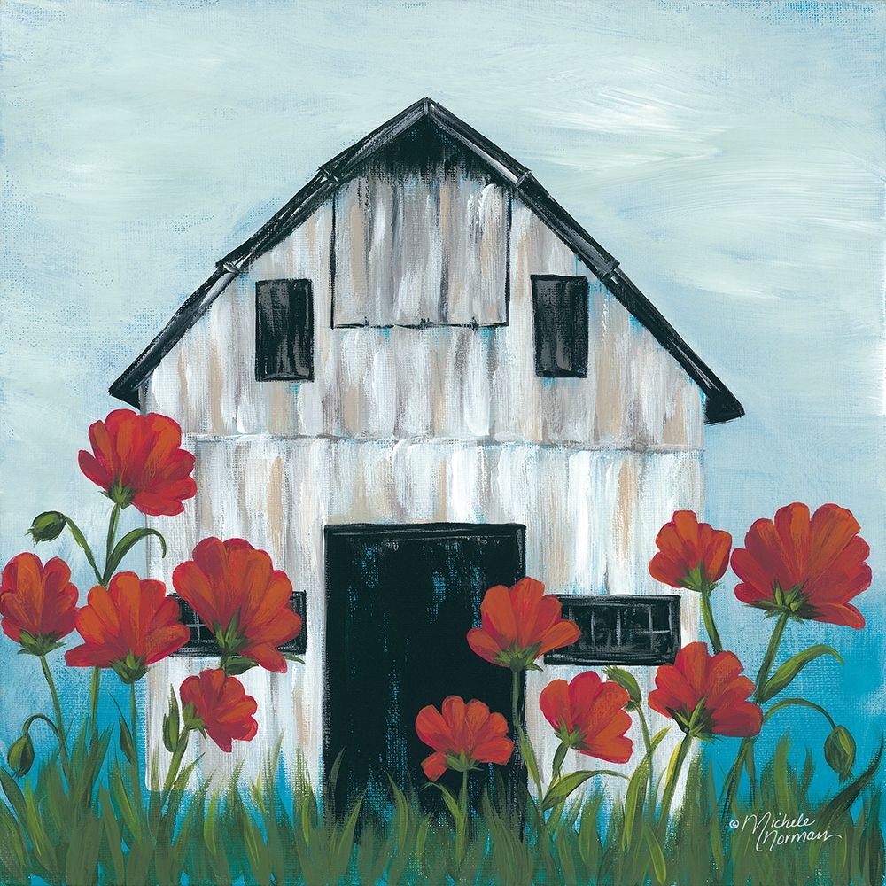 Poppies art print by Michele Norman for $57.95 CAD