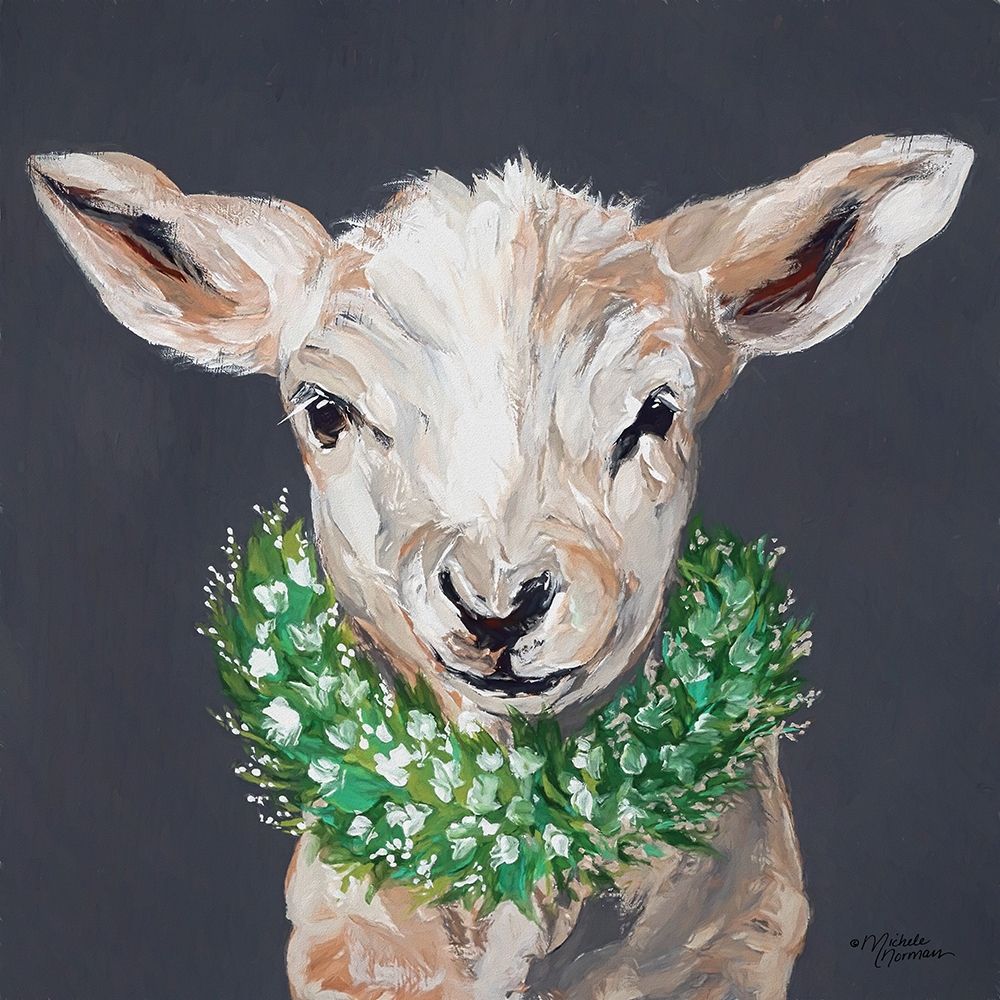 Spring Lamb art print by Michele Norman for $57.95 CAD