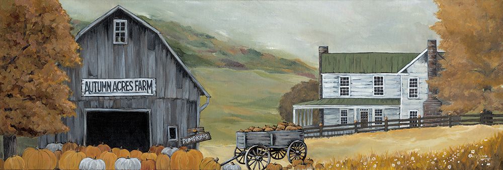 Autumn Acres Farm art print by Michele Norman for $57.95 CAD