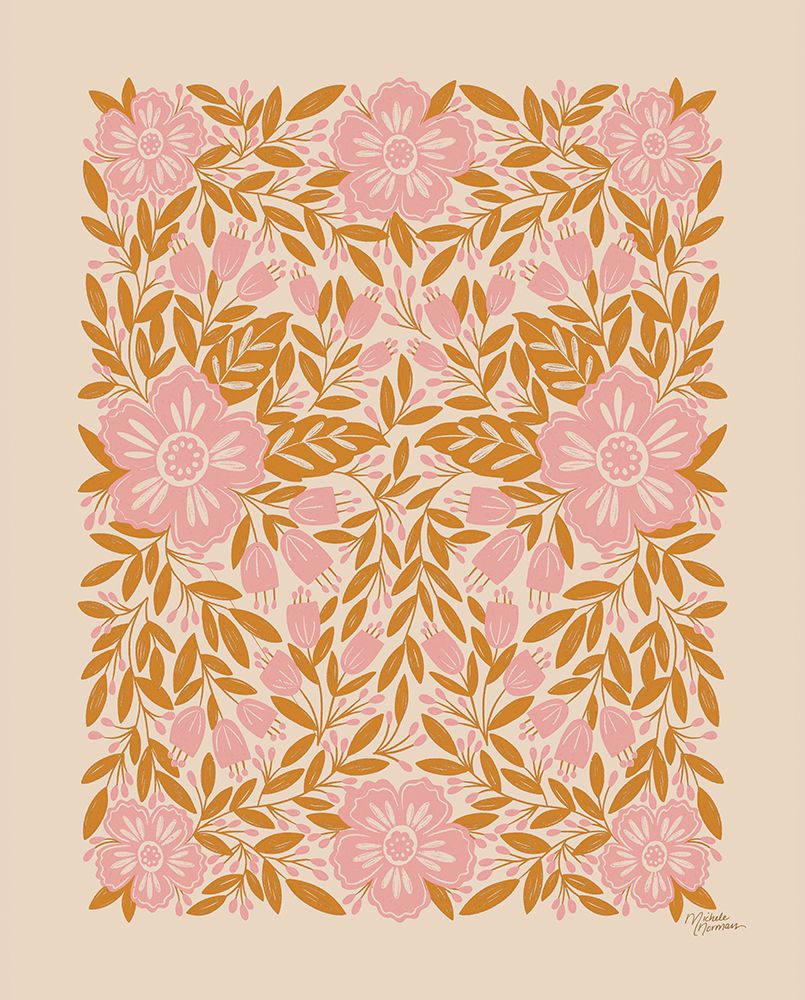 Twirling Blossoms art print by Michele Norman for $57.95 CAD