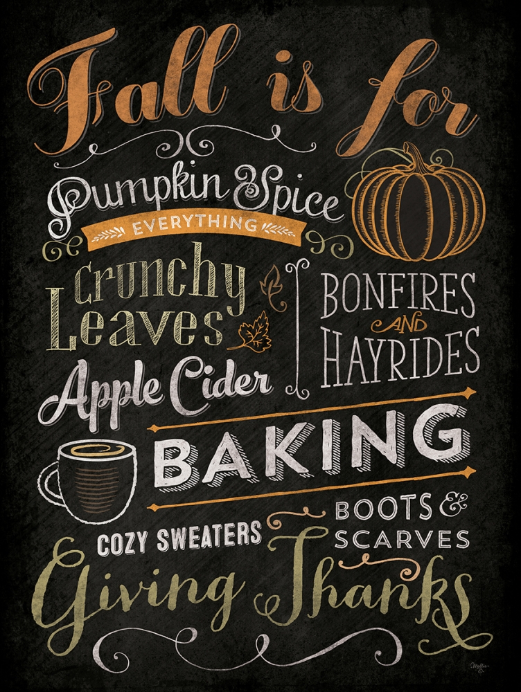 Fall is For art print by Mollie B. for $57.95 CAD