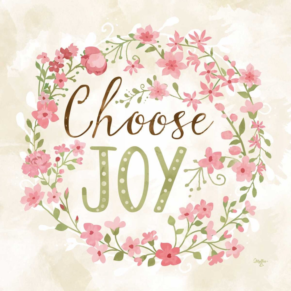 Choose Joy art print by Mollie B. for $57.95 CAD