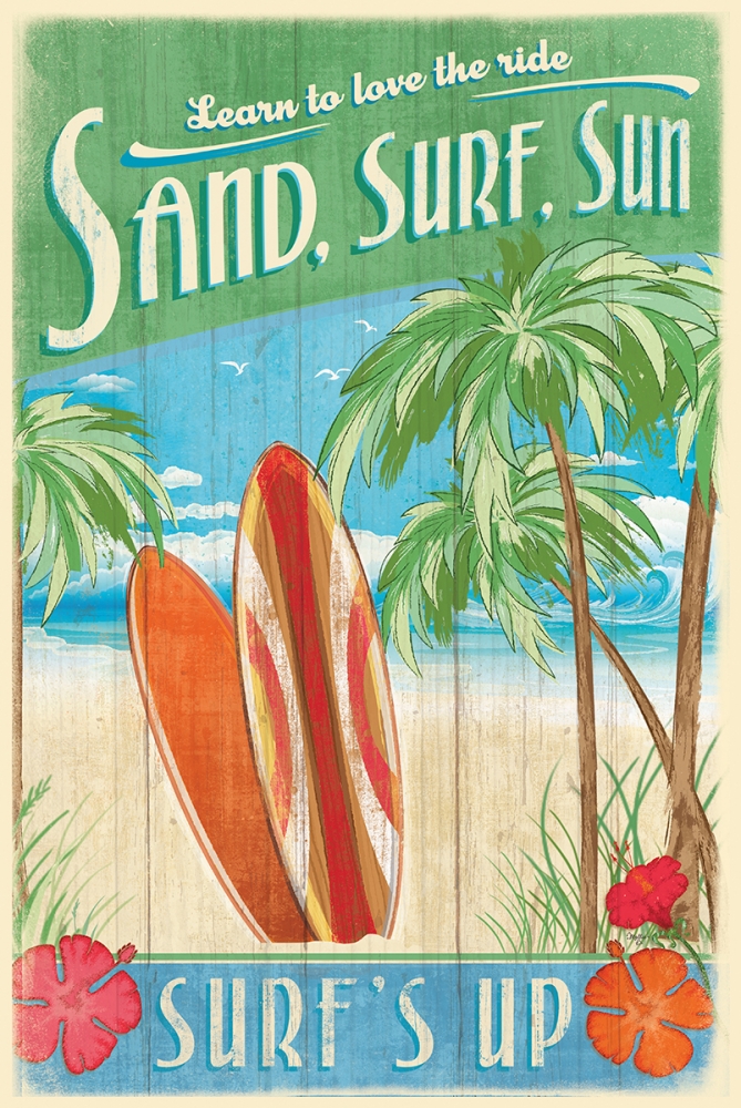 Surfs Up art print by Mollie B. for $57.95 CAD