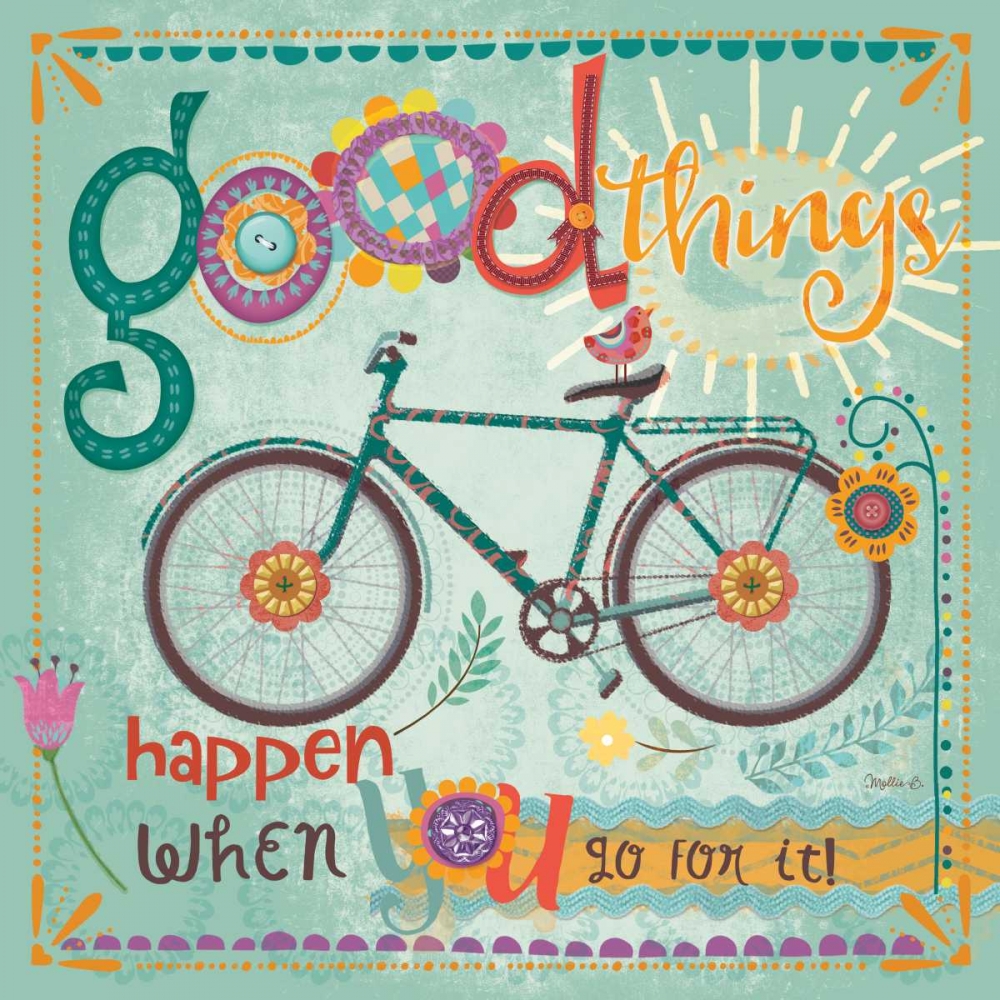 Good Things Happen art print by Mollie B. for $57.95 CAD