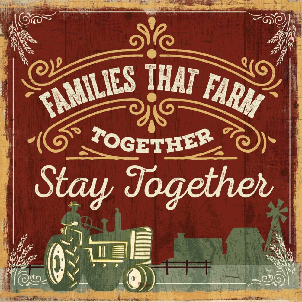 Families that Farm Together art print by Mollie B. for $57.95 CAD