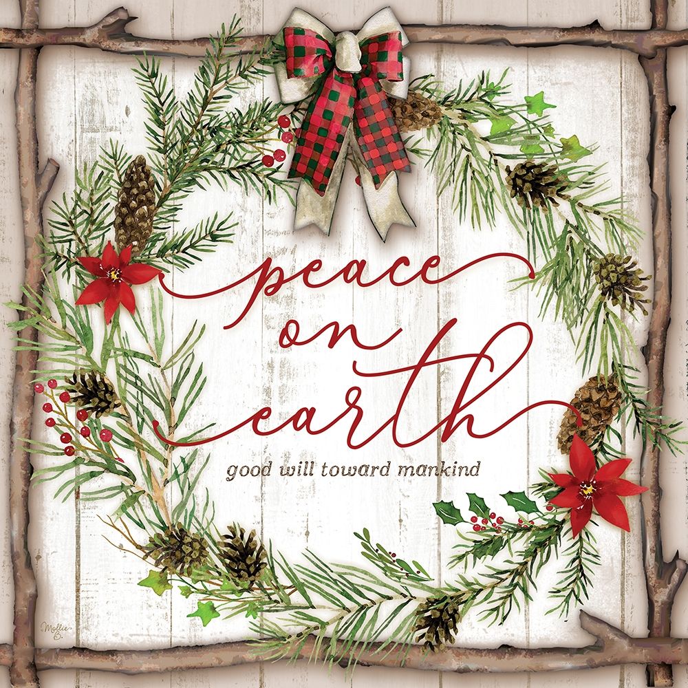 Peace on Earth art print by Mollie B. for $57.95 CAD