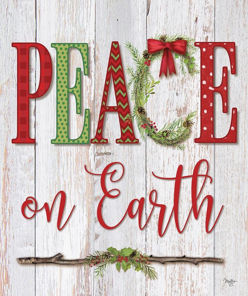 Peace on Earth art print by Mollie B. for $57.95 CAD