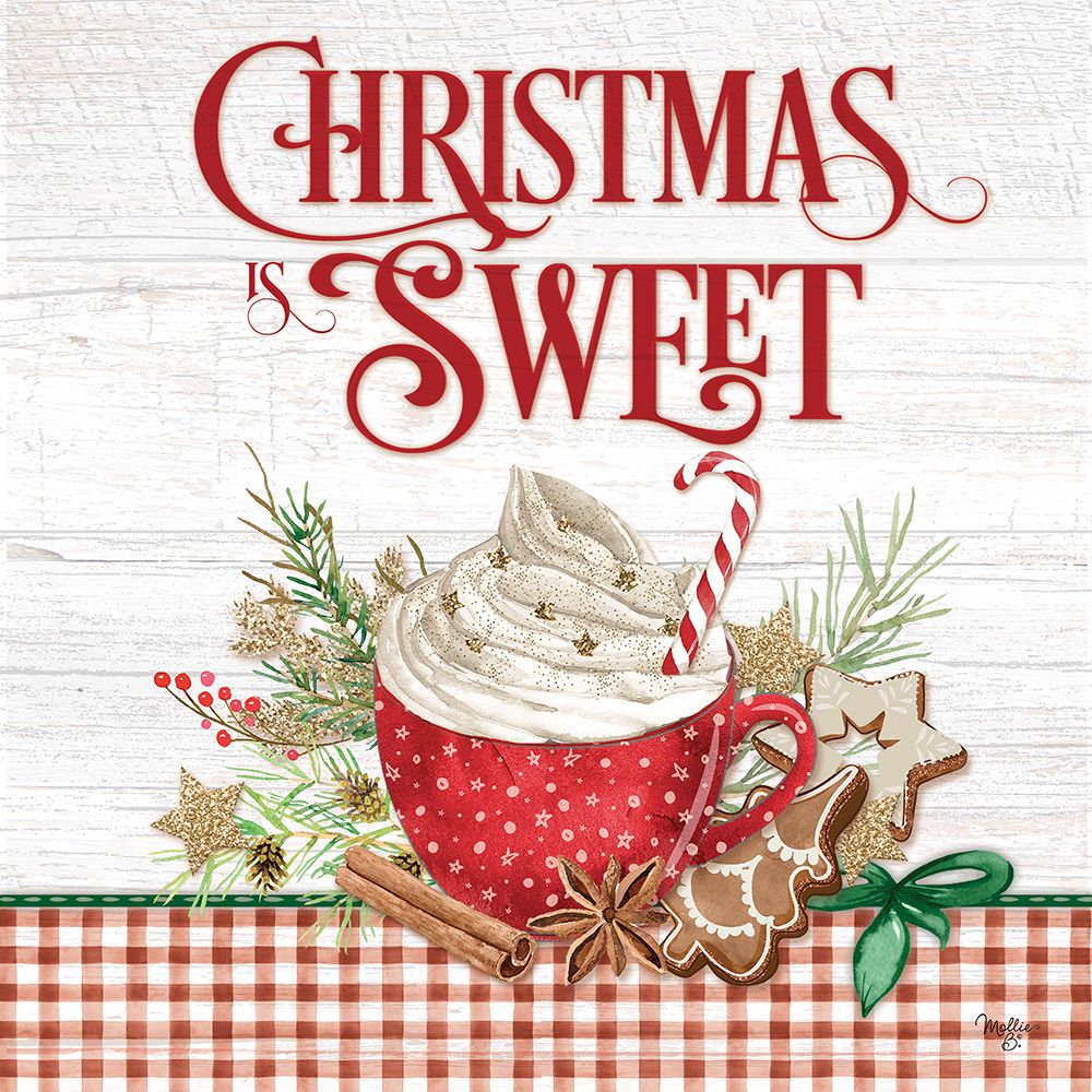 Christmas is Sweet art print by Mollie B. for $57.95 CAD