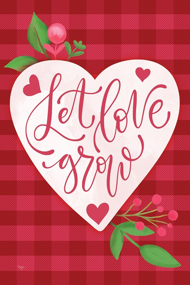 Let Love Grow art print by Mollie B. for $57.95 CAD