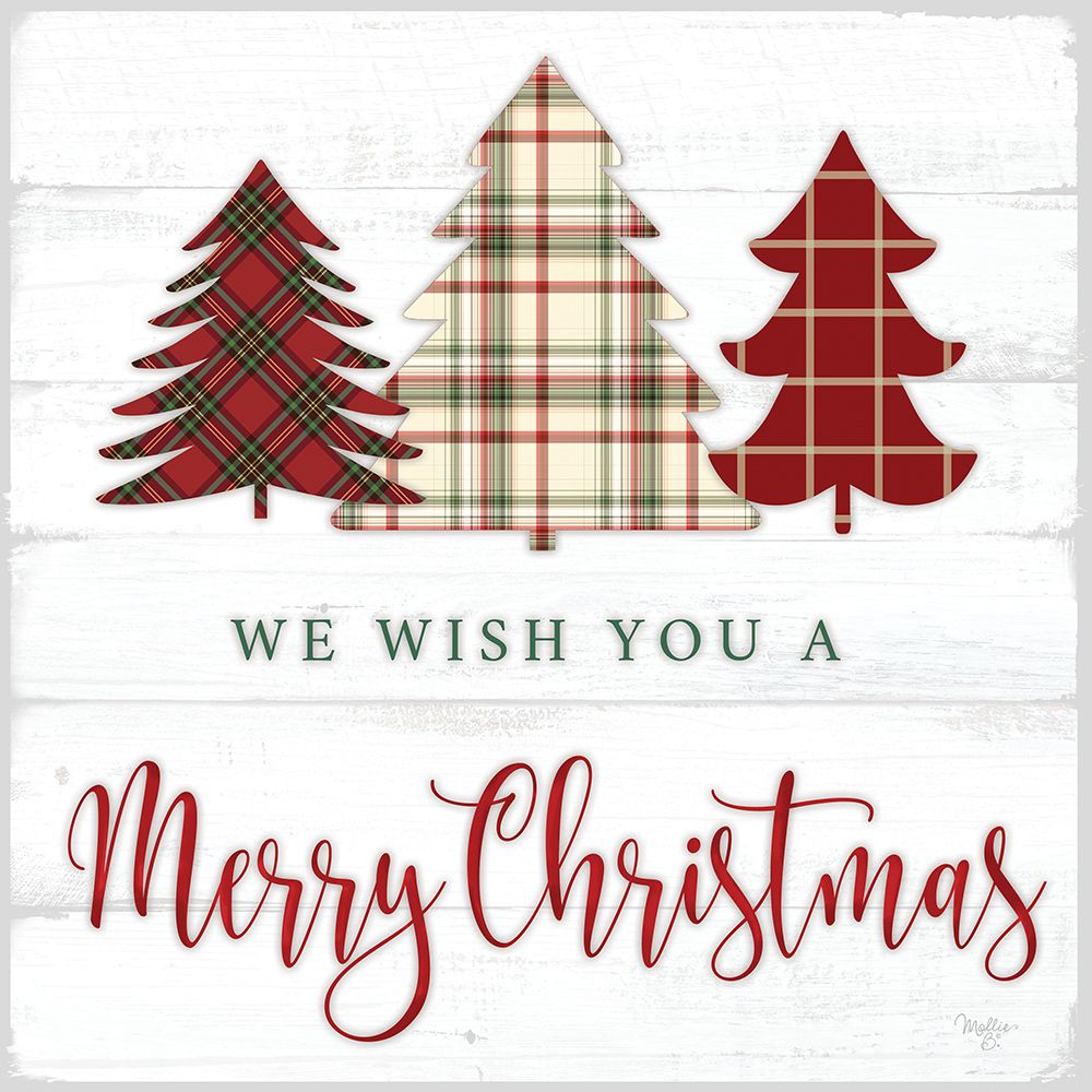 We Wish You a Merry Christmas   art print by Mollie B. for $57.95 CAD