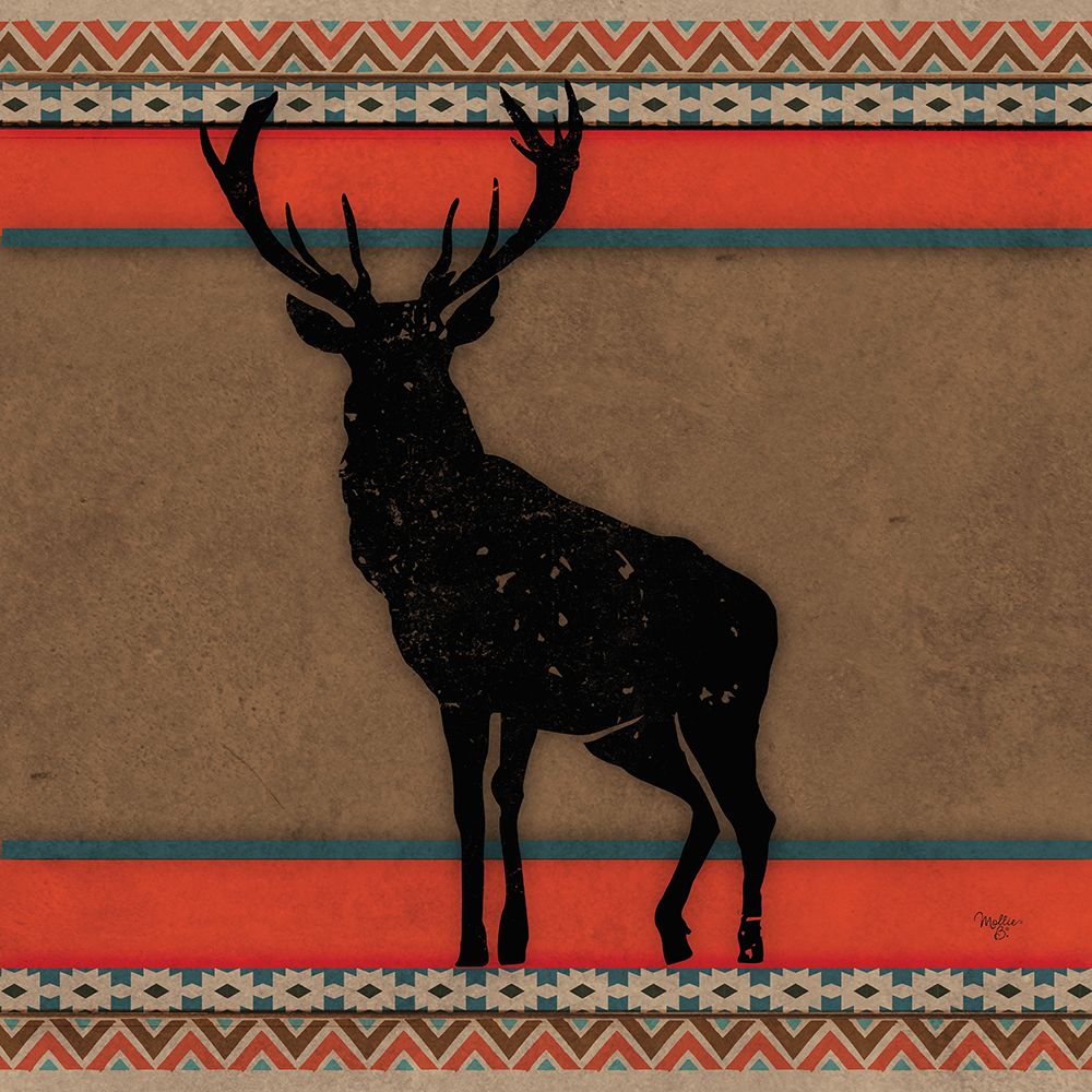 Out West Deer art print by Mollie B. for $57.95 CAD