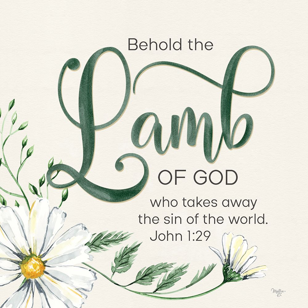 Lamb of God art print by Mollie B. for $57.95 CAD