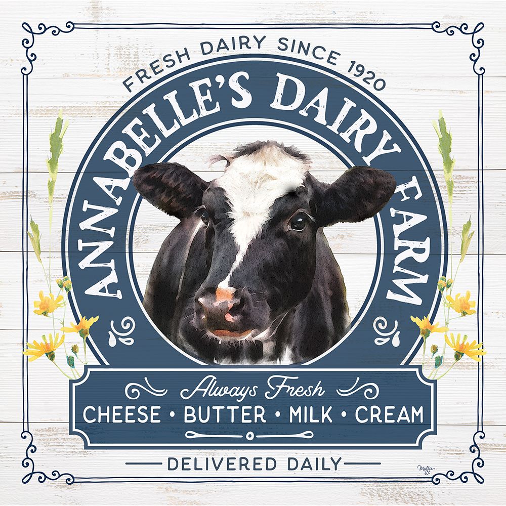 Annabelles Dairy Farm art print by Mollie B. for $57.95 CAD