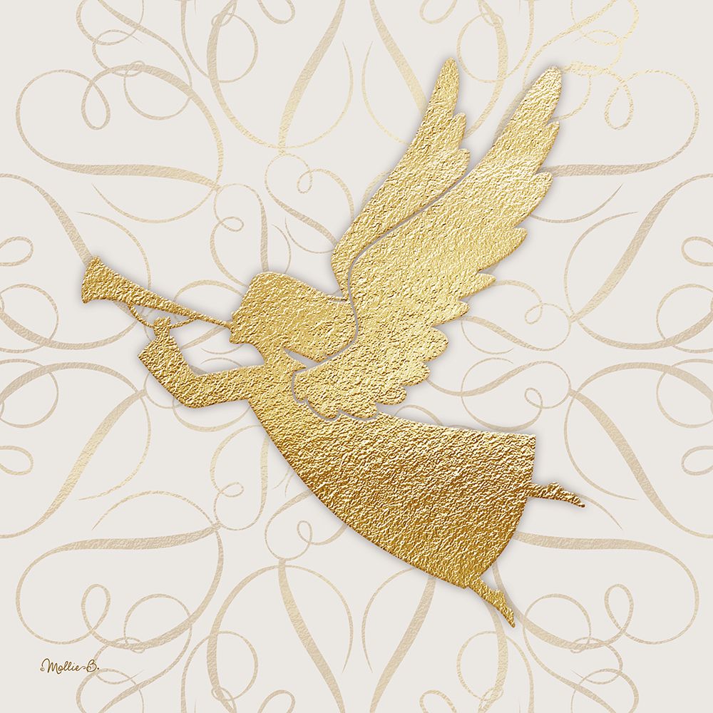 Golden Angel art print by Mollie B. for $57.95 CAD