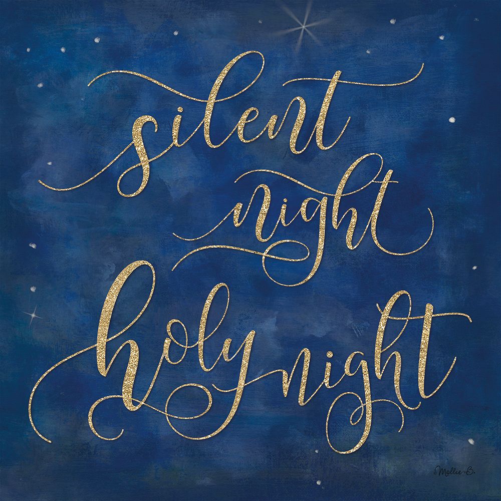 Silent Night, Holy Night art print by Mollie B. for $57.95 CAD