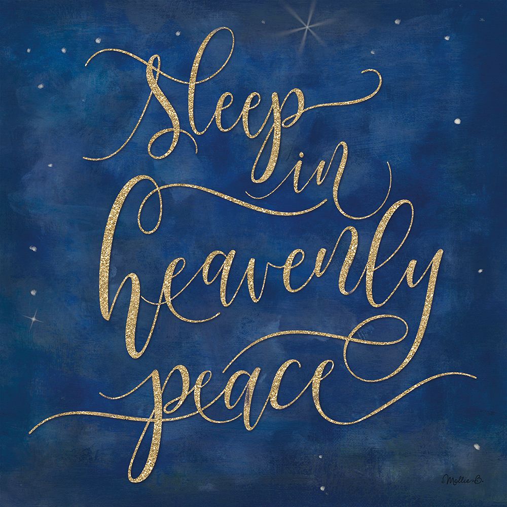 Sleep in Heavenly Peace art print by Mollie B. for $57.95 CAD