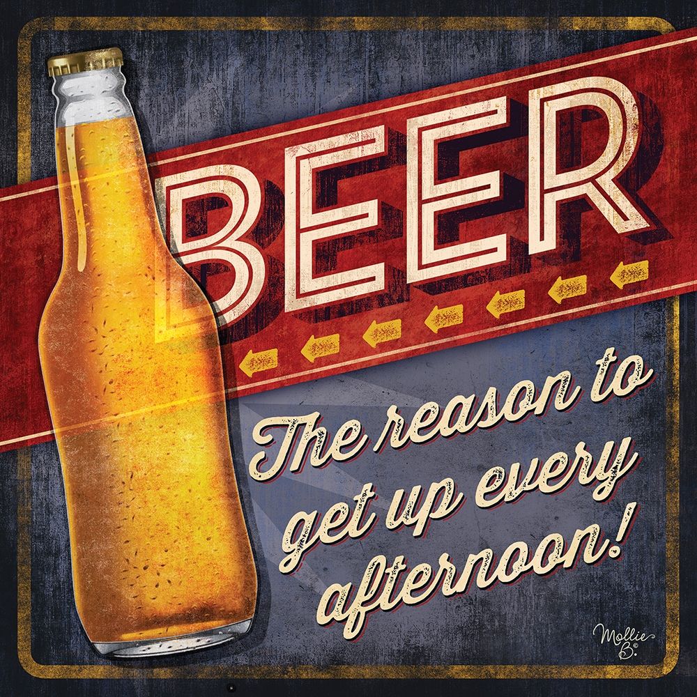 Beer art print by Mollie B. for $57.95 CAD