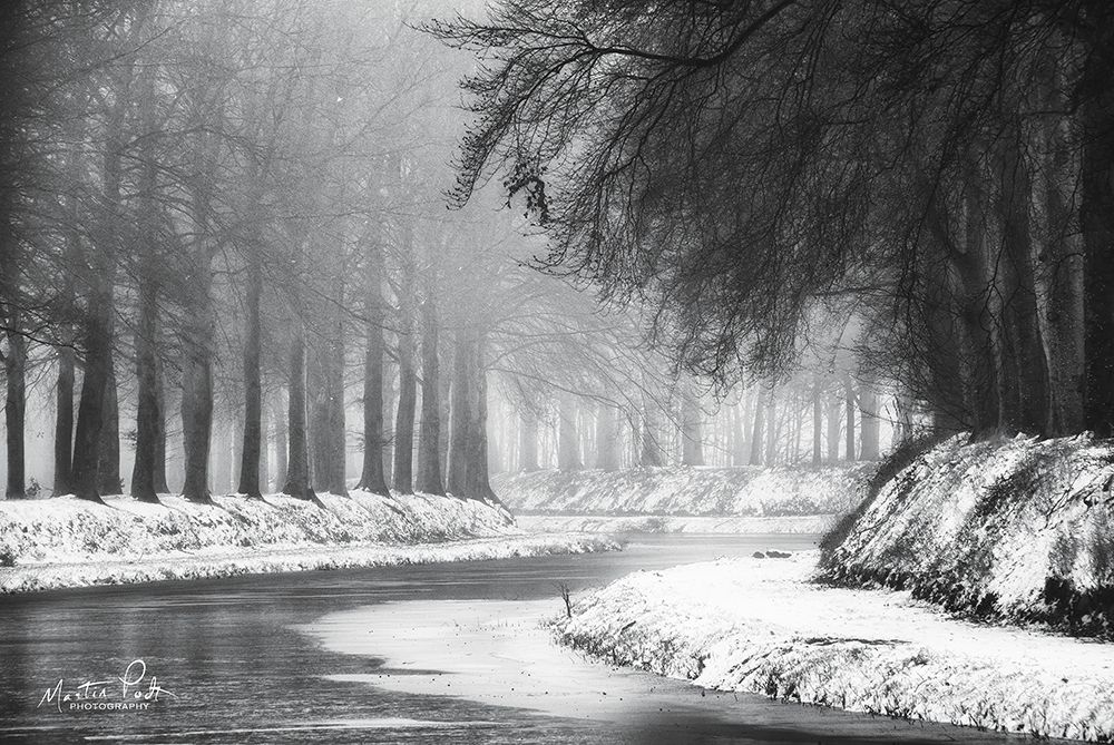 Winter River art print by Martin Podt for $57.95 CAD