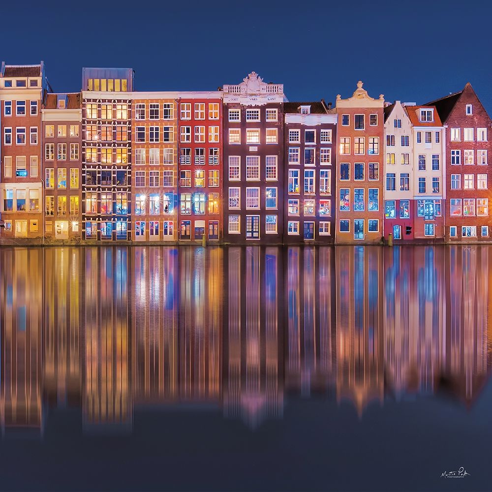 Building Row Reflections 1 art print by Martin Podt for $57.95 CAD