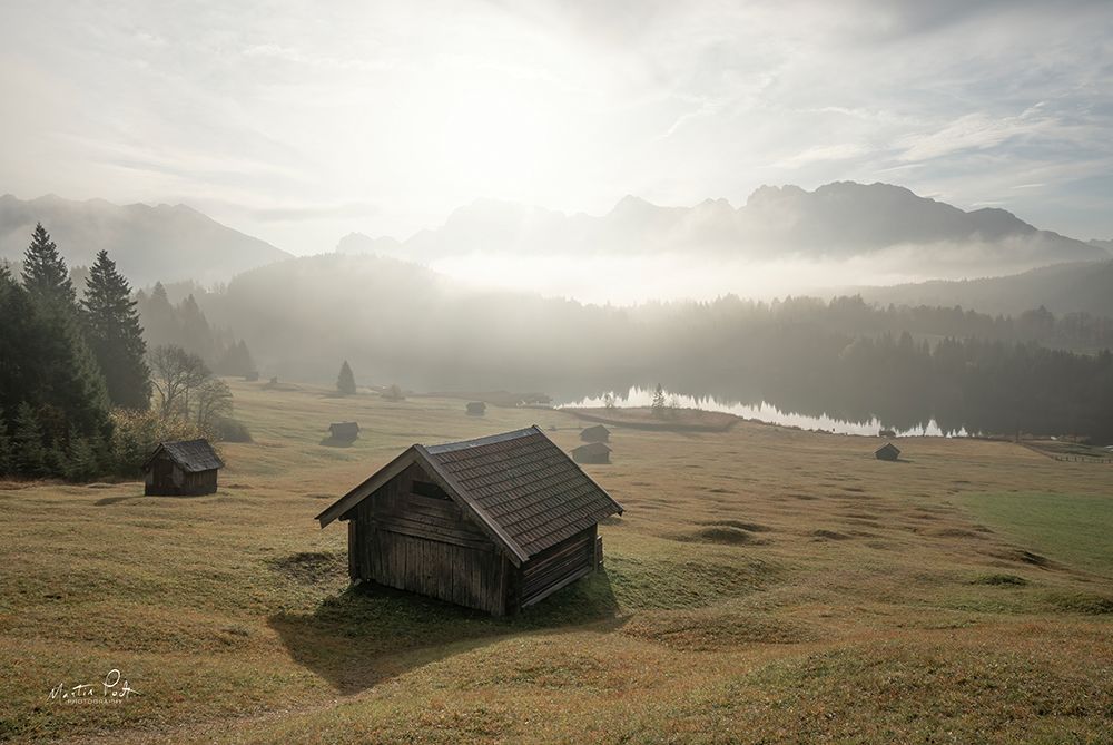 The Hut at Sunrise art print by Martin Podt for $57.95 CAD