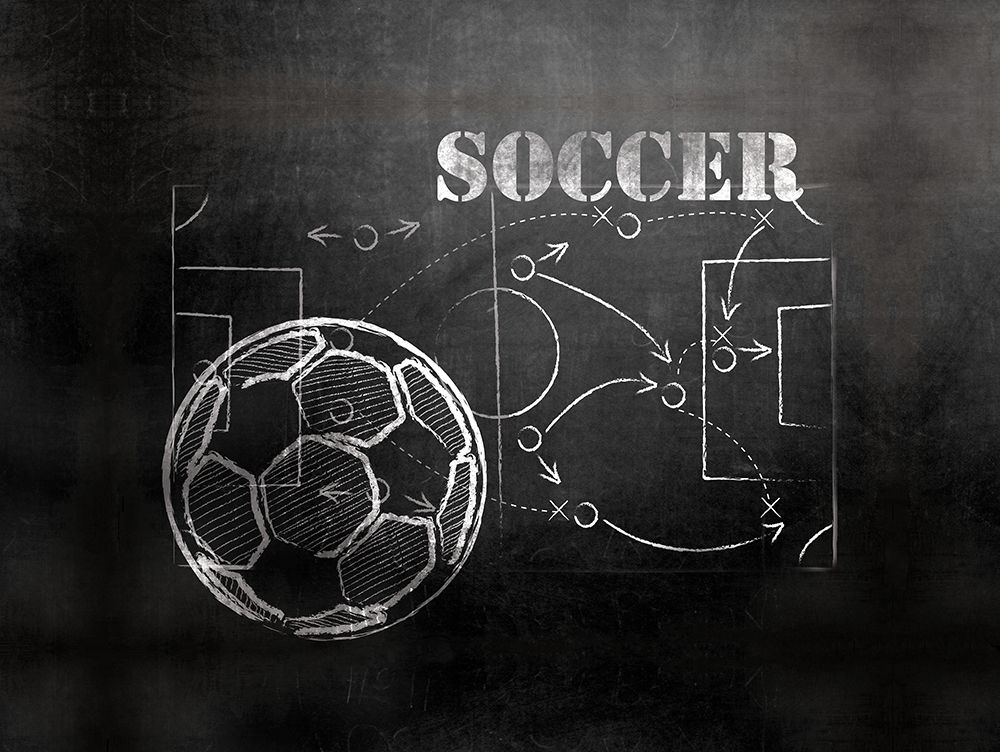 Soccer Plays art print by Masey St. Studios for $57.95 CAD