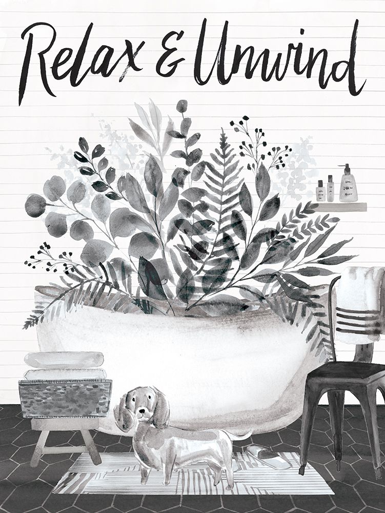Relax And Unwind art print by Masey St. Studios for $57.95 CAD