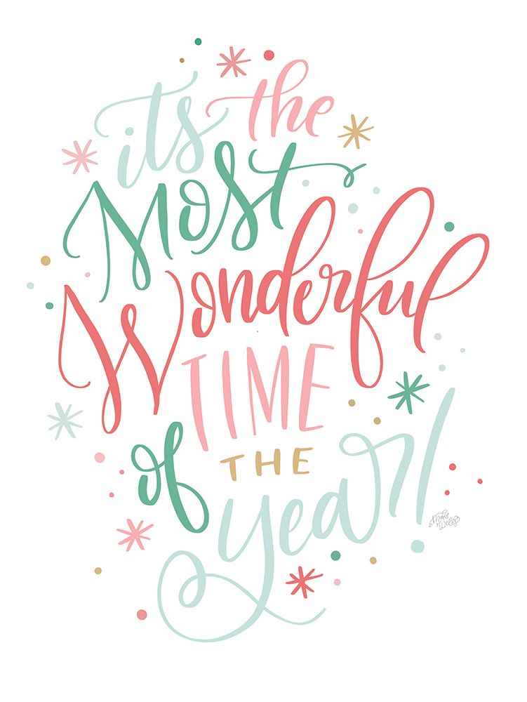 Its the Most Wonderful Time art print by MakeWells for $57.95 CAD